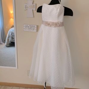 Tea-Length Wedding Gown by Galina